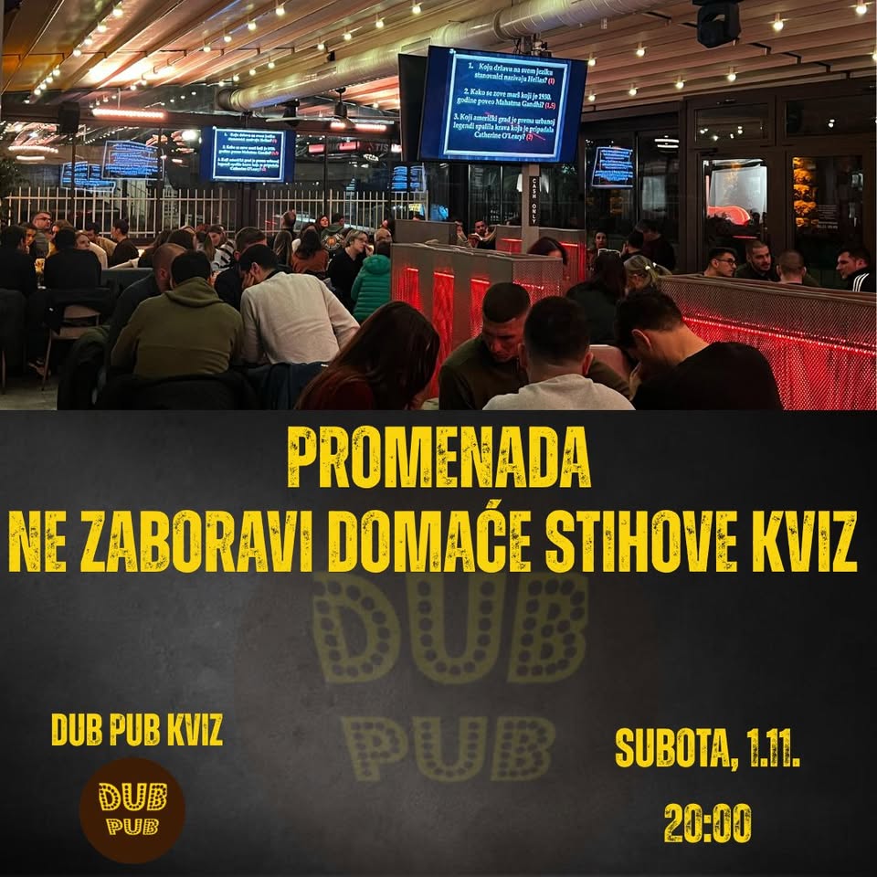 Glazbeni Dub Pub kviz