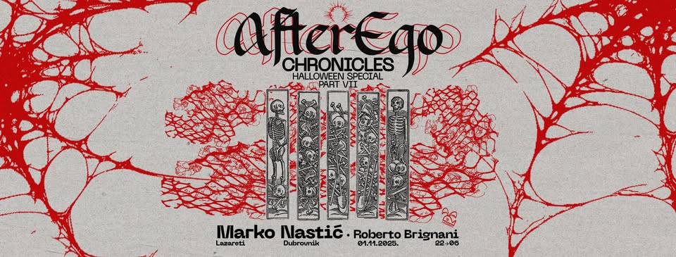 AfterEgo Chronicles Halloween Special w/ Marko Nastić @ Lazareti