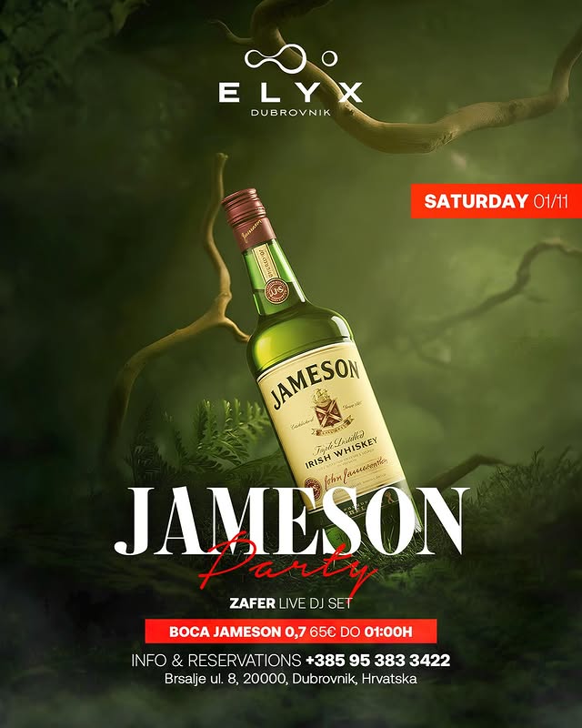 Jameson party @ Elyx