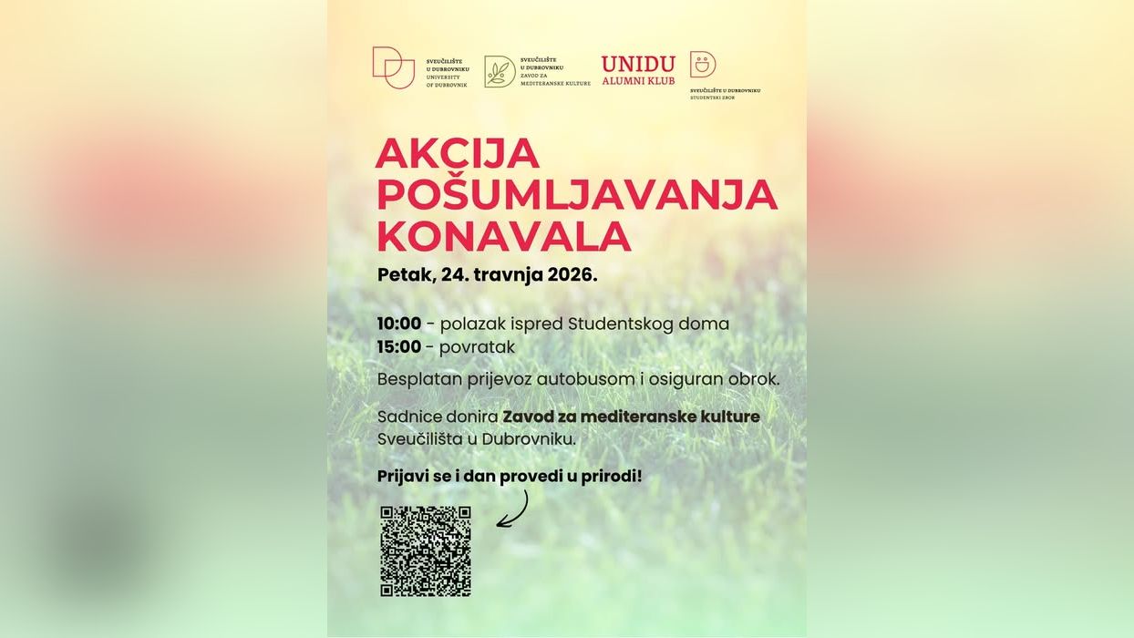 Studentska akcija pošumljavanja Konavala