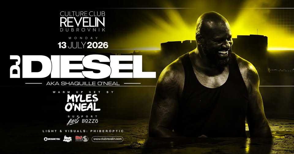 DJ DIESEL aka SHAQ at CLUB REVELIN