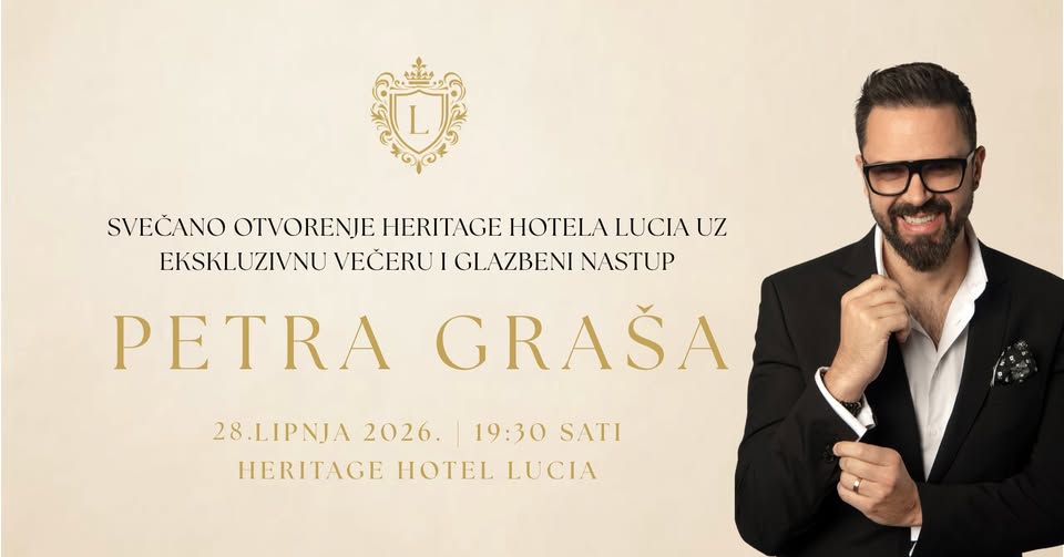 EKSKLUZIVNA VEČER UZ PETRA GRAŠA